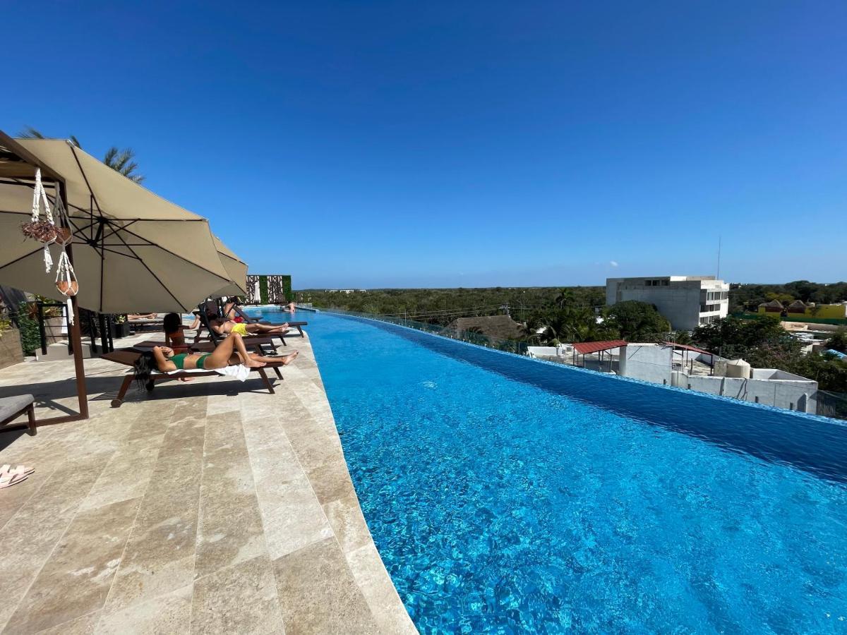 Luxurious Studio In Menesse Tulum Pool Gym Cinema By Yeah Eksteriør billede